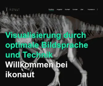 Ikonaut.ch(Wissenschaftliche Illustration und 3D) Screenshot