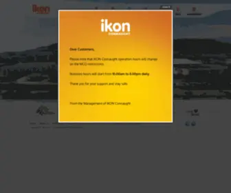 Ikonconnaught.com(Ikon Connaught) Screenshot