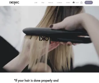 Ikonicsalons.com(Ikonic Salons) Screenshot