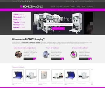 Ikonicsimaging.com(Your Sandcarving Supplier and Resource) Screenshot