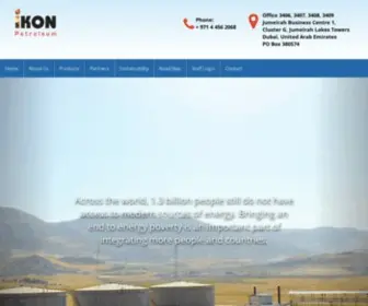 Ikonpetroleum.com(IKON Petroleum) Screenshot
