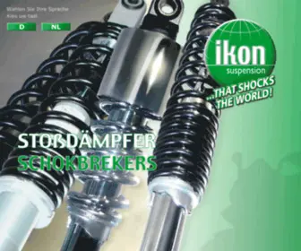 Ikonshocks.com(Ikon Suspension) Screenshot