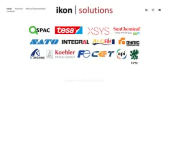 Ikonsolutions.com(Ikon Solutions) Screenshot