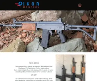 Ikonweapons.com(ABOUT) Screenshot
