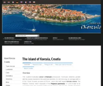 Ikorculainfo.com(Korcula Croatia) Screenshot