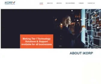 Ikorp.co.in(IKORP Technology Consulting Pvt) Screenshot