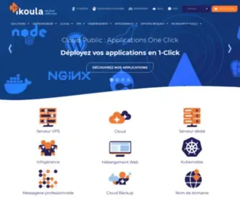 Ikoula.com(Ikoula hébergeur) Screenshot