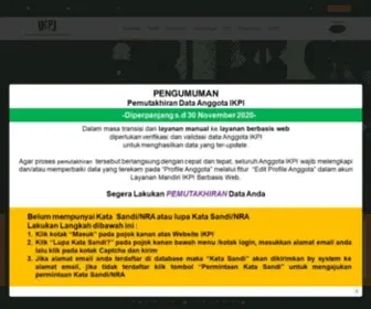 Ikpi.or.id(Ikatan Konsultan Pajak Indonesia) Screenshot