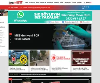 Ikrahaber.com(Kra Gazetesi) Screenshot