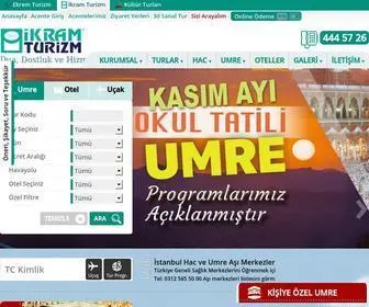 Ikramturizm.com.tr(Kram Turizm) Screenshot