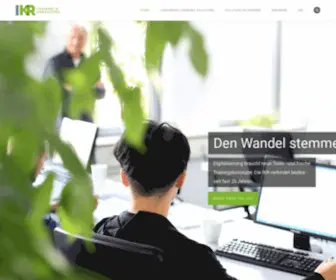 IKR.de(IT-Weiterbildungen, Seminare, Schulungen, Beratung & Consulting für Sie persönlich und Ihr Unternehmen) Screenshot