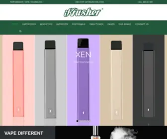 Ikrusher.com(IKrusher Vaporizers) Screenshot