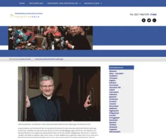 Iksebk-Host.de(Internationale Katholische Seelsorge im Erzbistum Köln) Screenshot