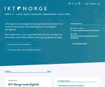 IKT-Norge.no(IKT Norge) Screenshot