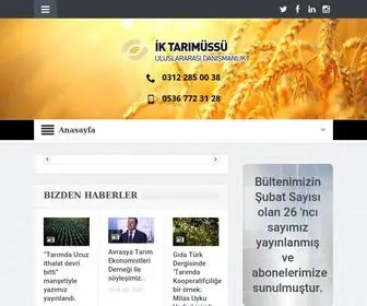 Iktarimussu.com.tr(İK Tarım Üssü) Screenshot