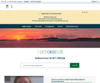 Iktorkide.no(ORKidé) Screenshot