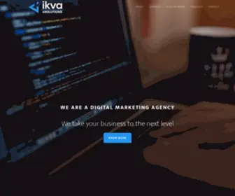 Ikvaesolutions.com(Blog Network and Digital Marketing Agency) Screenshot