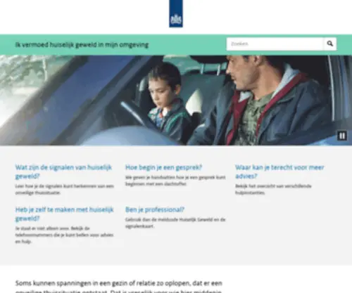 Ikvermoedhuiselijkgeweld.nl(Ikvermoedhuiselijkgeweld) Screenshot