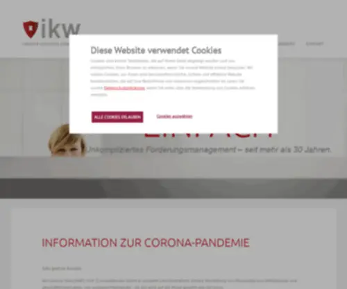 IKW-Inkasso.de(Ikw Service GmbH) Screenshot