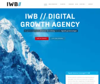 Ikwilbovenaan.nl(IWB // Digital Growth Agency) Screenshot