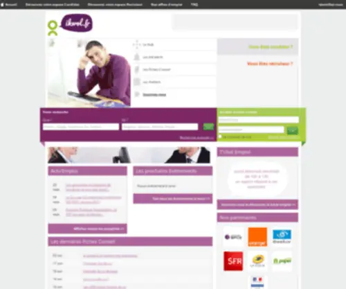 Ikwol.fr(Le premier site qui fait le lien entre expert et handicap) Screenshot