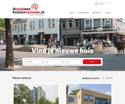 Ikzoekeenhuisinenschede.nl(Ikzoekeenhuisinenschede) Screenshot