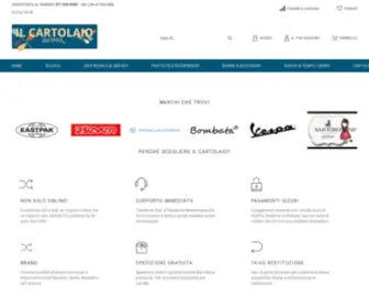 IL-Cartolaio.it(Pelletteria & Borse & Zaini & Scuola & Cartoleria) Screenshot