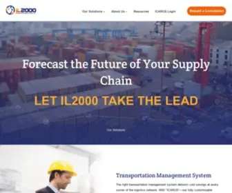 IL2000.com(A Trusted Partner for Logistics Management) Screenshot