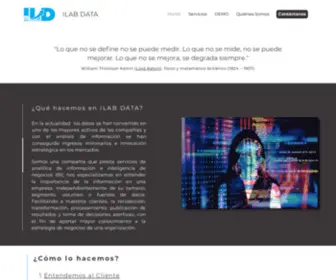 Ilab-Data.com(Dashboards Inteligentes) Screenshot