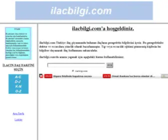 Ilacbilgi.com(Ilaç) Screenshot