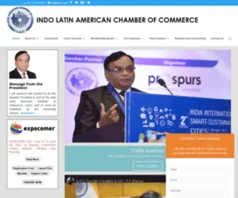 Ilacc.com(Indo Latin American Chamber Of Commerce) Screenshot