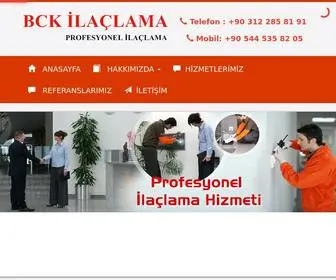 Ilaclamaankara.net(İlaçlama) Screenshot