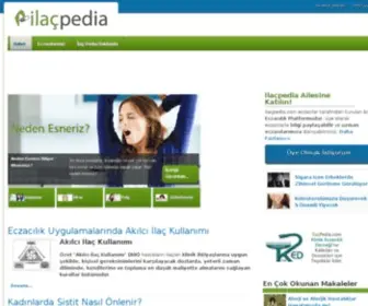 IlacPedia.com(İlaç Pedia) Screenshot