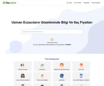 IlacPrice.com(İlaç Price) Screenshot