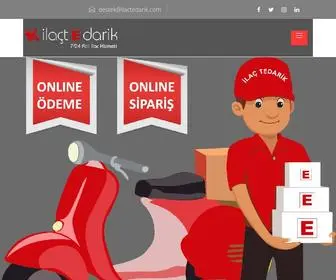 Ilactedarik.com(Eczane Kurye) Screenshot