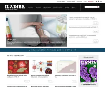 Iladiba.com(ILADIBA, Educación en Salud) Screenshot