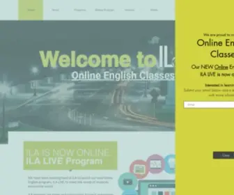 Ila.edu(English Courses) Screenshot