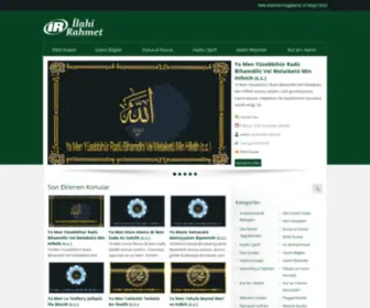 Ilahirahmet.com(Islami Dua Sitesi islami dua sitesi) Screenshot