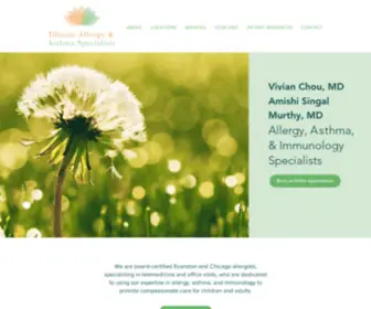 ilallergyasthma.com(Illinois Allergy &amp; Asthma Specialists) Screenshot