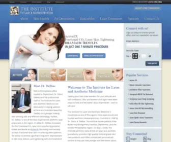 Ilamed.com(The Institute for Laser and Aesthetic medicine) Screenshot