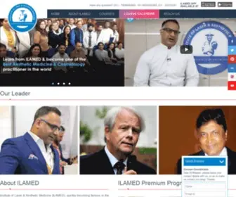 Ilamed.org(Aesthetic Medicine Courses) Screenshot