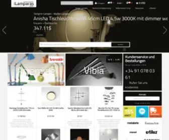 Ilamparas.at(Kaufen Lampen) Screenshot