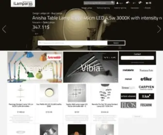 Ilamparas.co.uk(Design Lamps UK) Screenshot