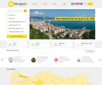 Ilan.gov.tr(Türkiye'nin) Screenshot