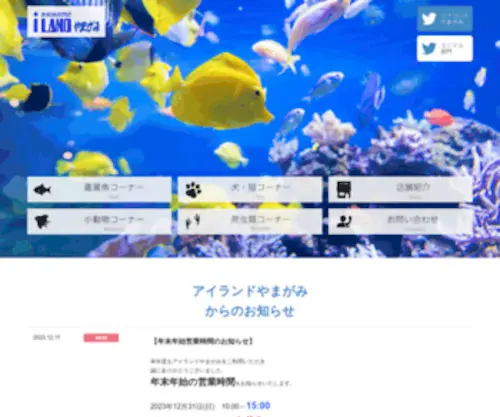 Iland-Yamagami.com(アイランドやまがみ) Screenshot