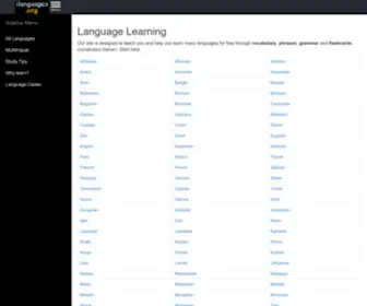 Ilanguages.org(Language Learning) Screenshot
