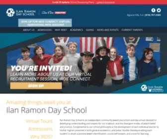 Ilanramondayschool.com(Ilan Ramon Day School Ilan Ramon Day School is an independent community Jewish preschool and elementary school devoted to excellence in academics while developing understanding and respect for) Screenshot