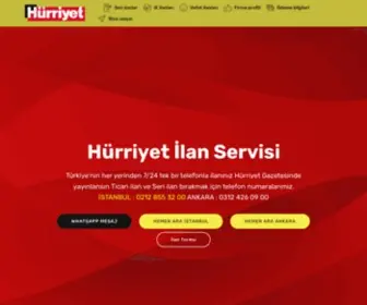 Ilanservisihurriyet.com(Hürriyet ilan servisi) Screenshot