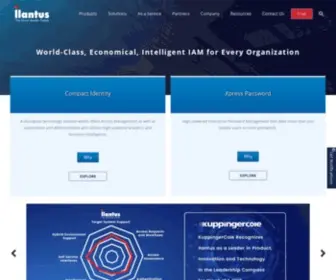 Ilantus.com(Global Leader in Identity and Access Management) Screenshot