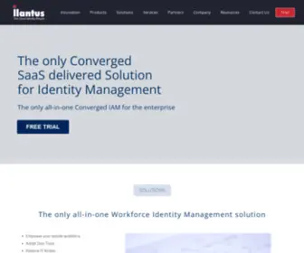 Ilantusproducts.com(Global Leader in Identity and Access Management) Screenshot